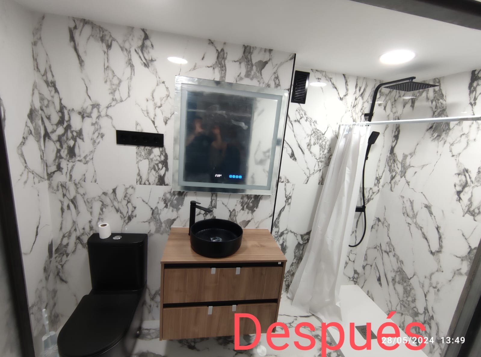 Baño después de reforma