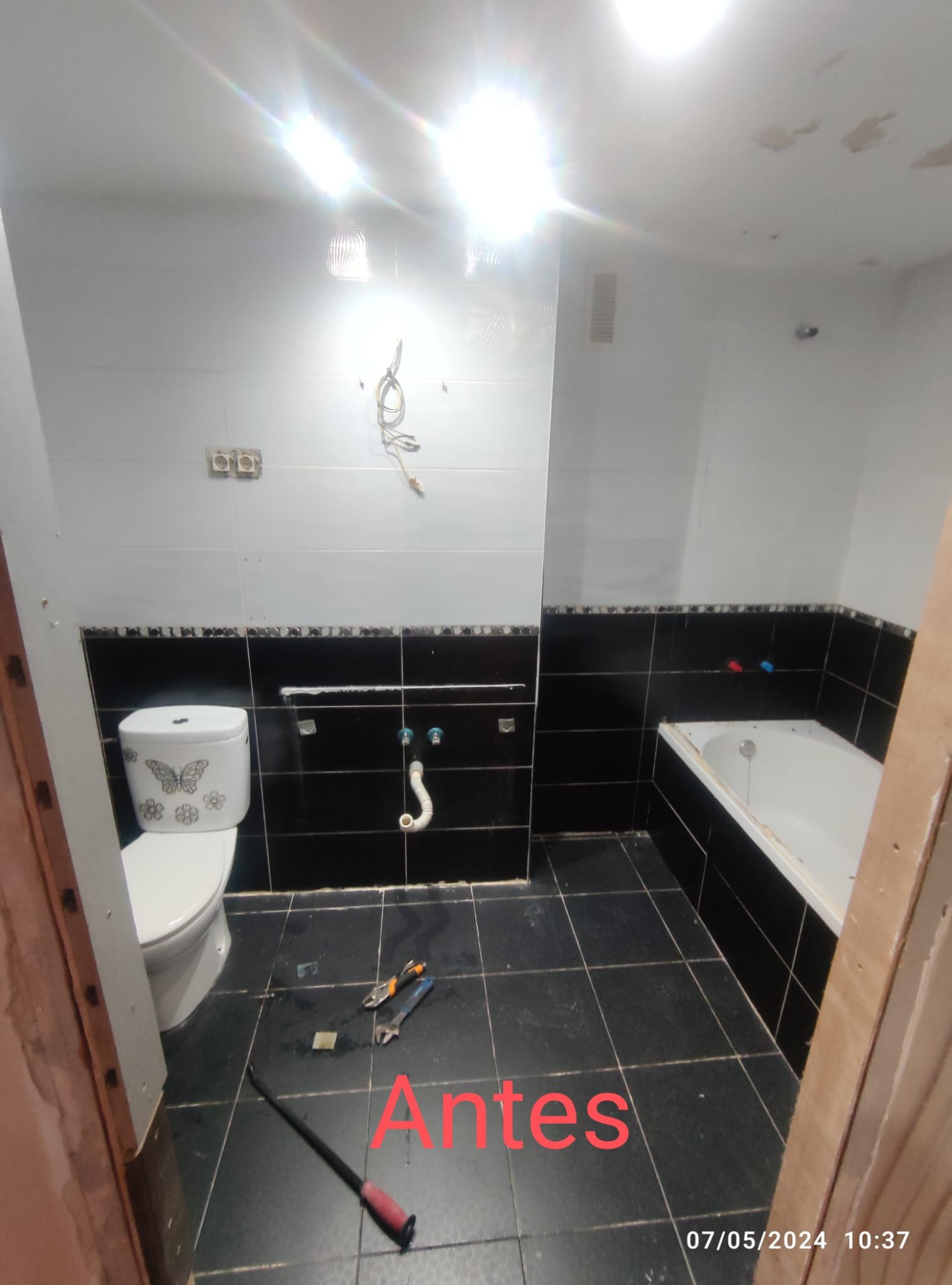 Baño antes de reforma